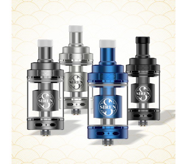 Digiflavor Siren 2 GTA MTL 24mm Atomizer Gun Metal Smo-Kingshop.it